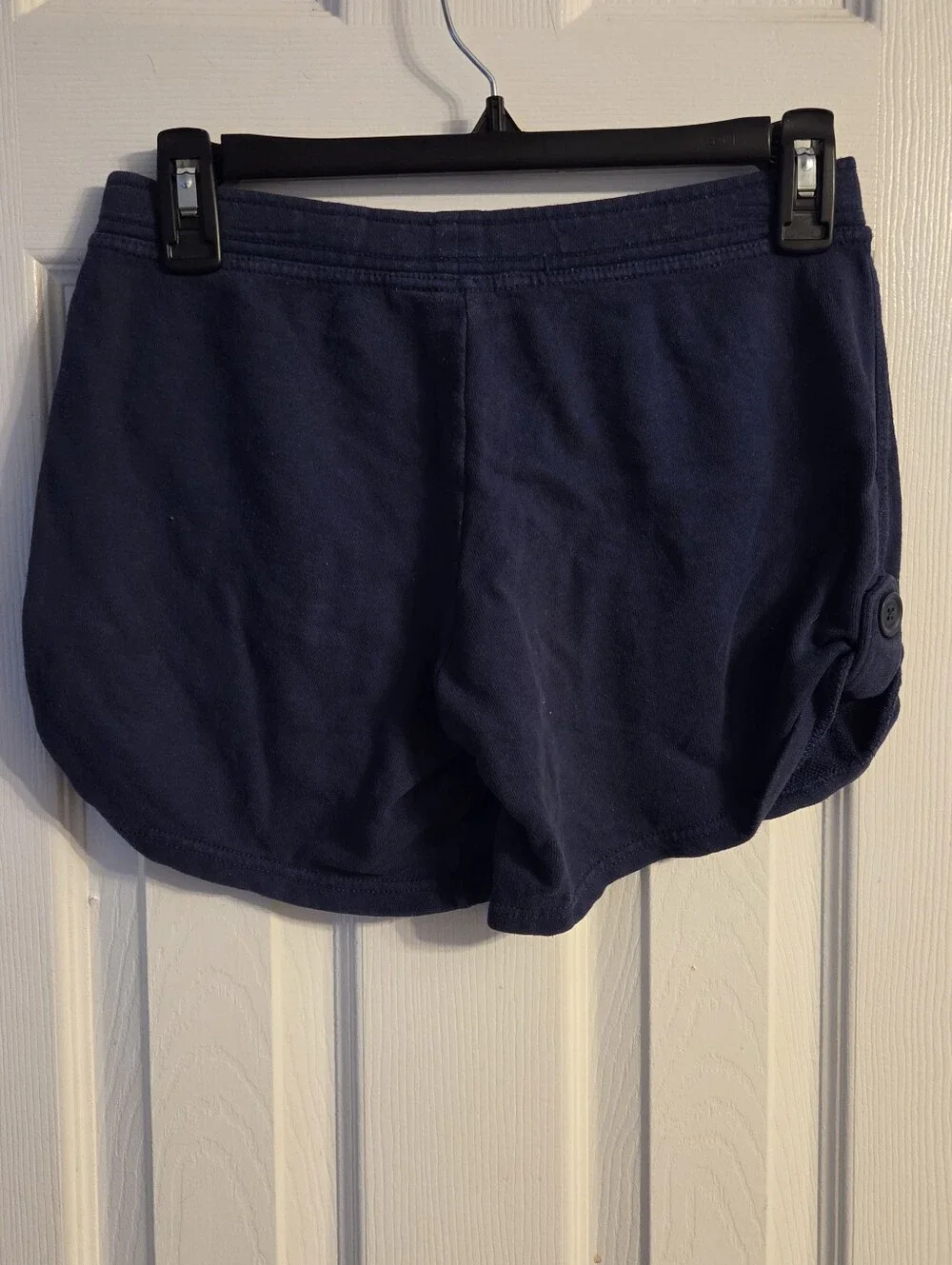 GapKids Girls Navy Blue Drawstring Pocket Knit Lounge Shorts Size XL 12